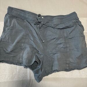 Loft Shorts Bundle Two Pairs Gray/Blue and Black